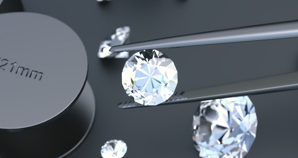 selecting a diamond