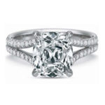 split shank engagement ring
