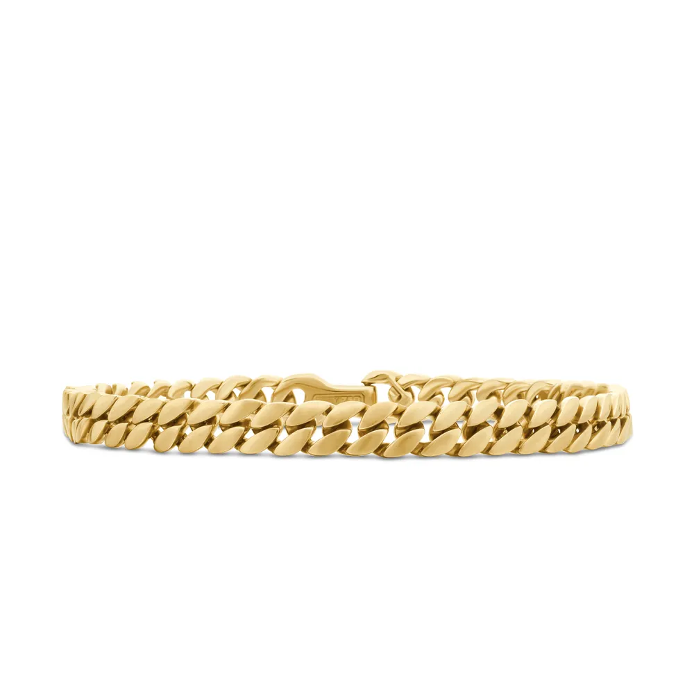 18-karat yellow gold •  • Bracelet, 6mm • Push clasp-