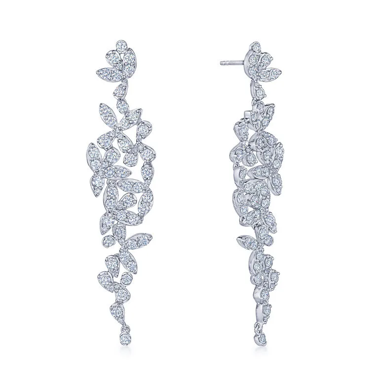 FLORAL DROP EARRINGS