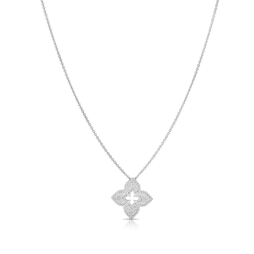 VENETIAN PRINCESS EXTRA SMALL FLOWER NECKLACE