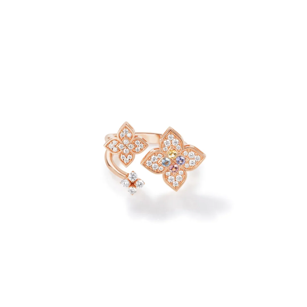VENETIAN PRINCESS CARNIVAL PAVE DIAMOND & MIXED STONES