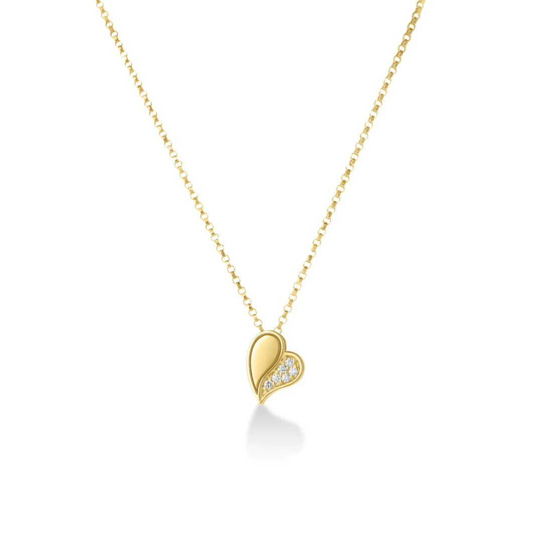 AMORINO DIAMOND FLOWER NECKLACE