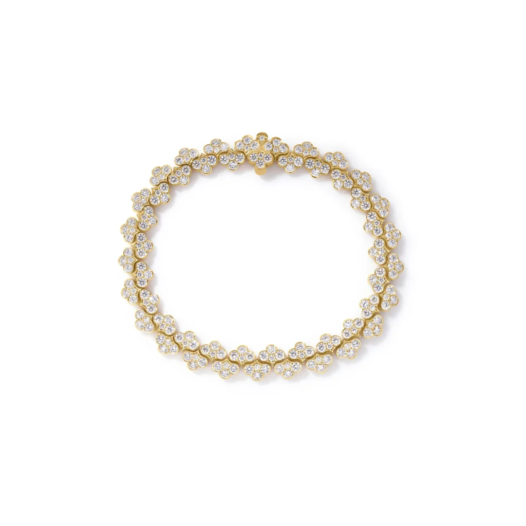 CHIARA PAVE DIAMOND CHAIN BRACELET