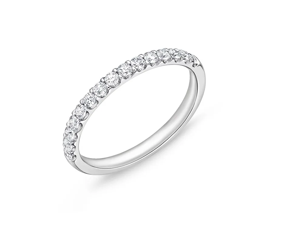 Odessa Half Round Diamond Band