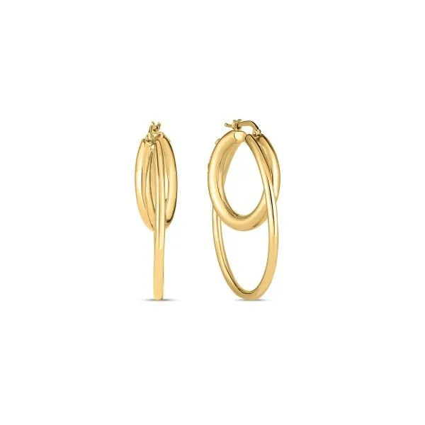 DOUBLE HOOP EARRINGS