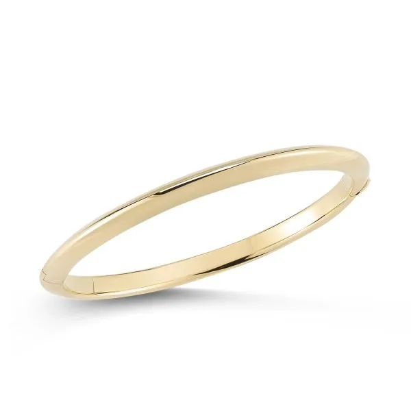 DESIGNER GOLD KNIFED EDGE BANGLE