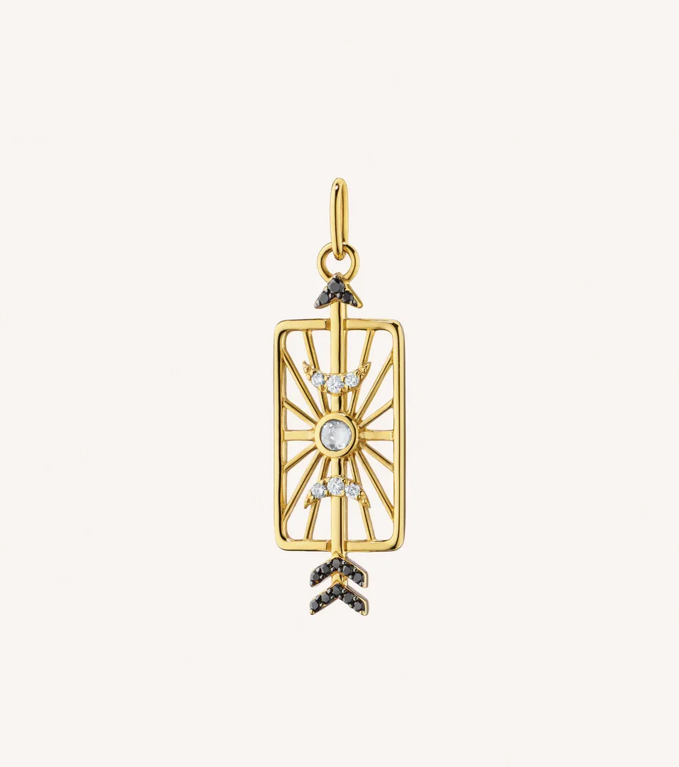 "Shoot for the Moon" Medallion