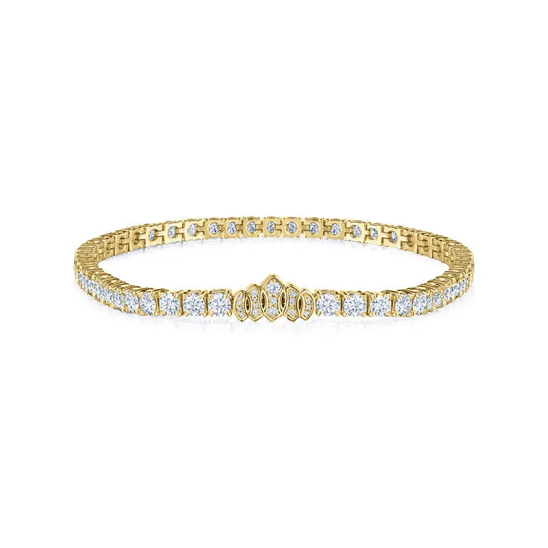 Kwiat Signature Tiara Diamond Line Bracelet