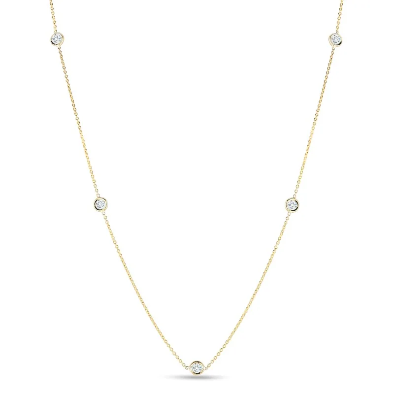 Diamonds by the Inch 5 Station Necklace