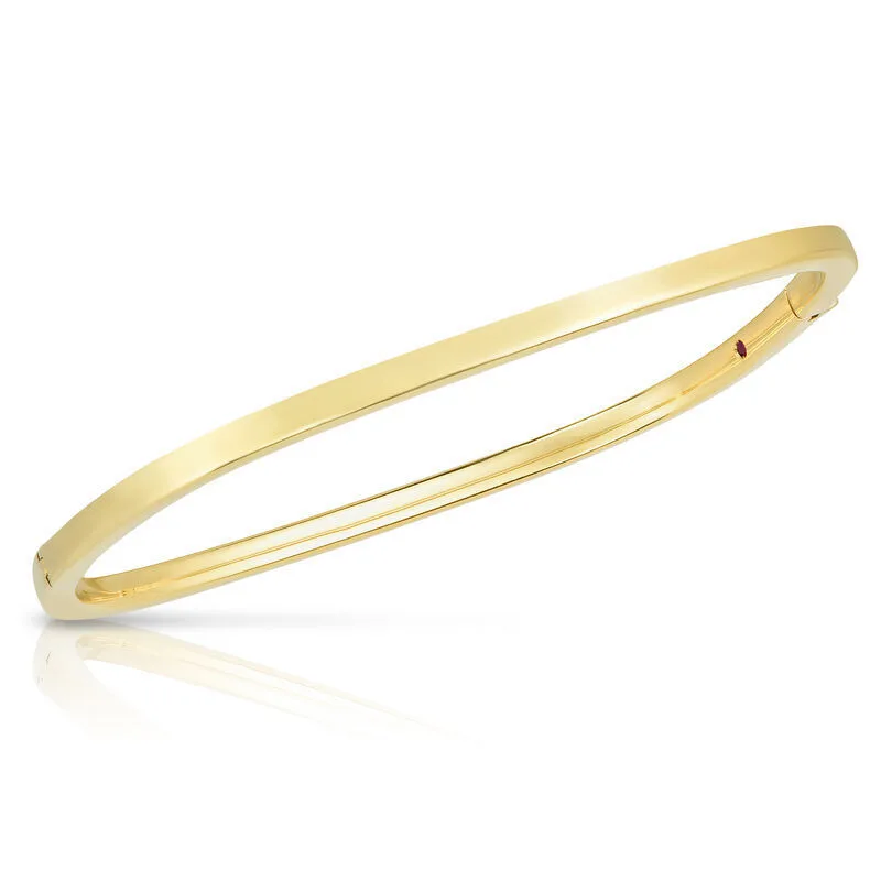 DESIGNER GOLD SQUARE BANGLE