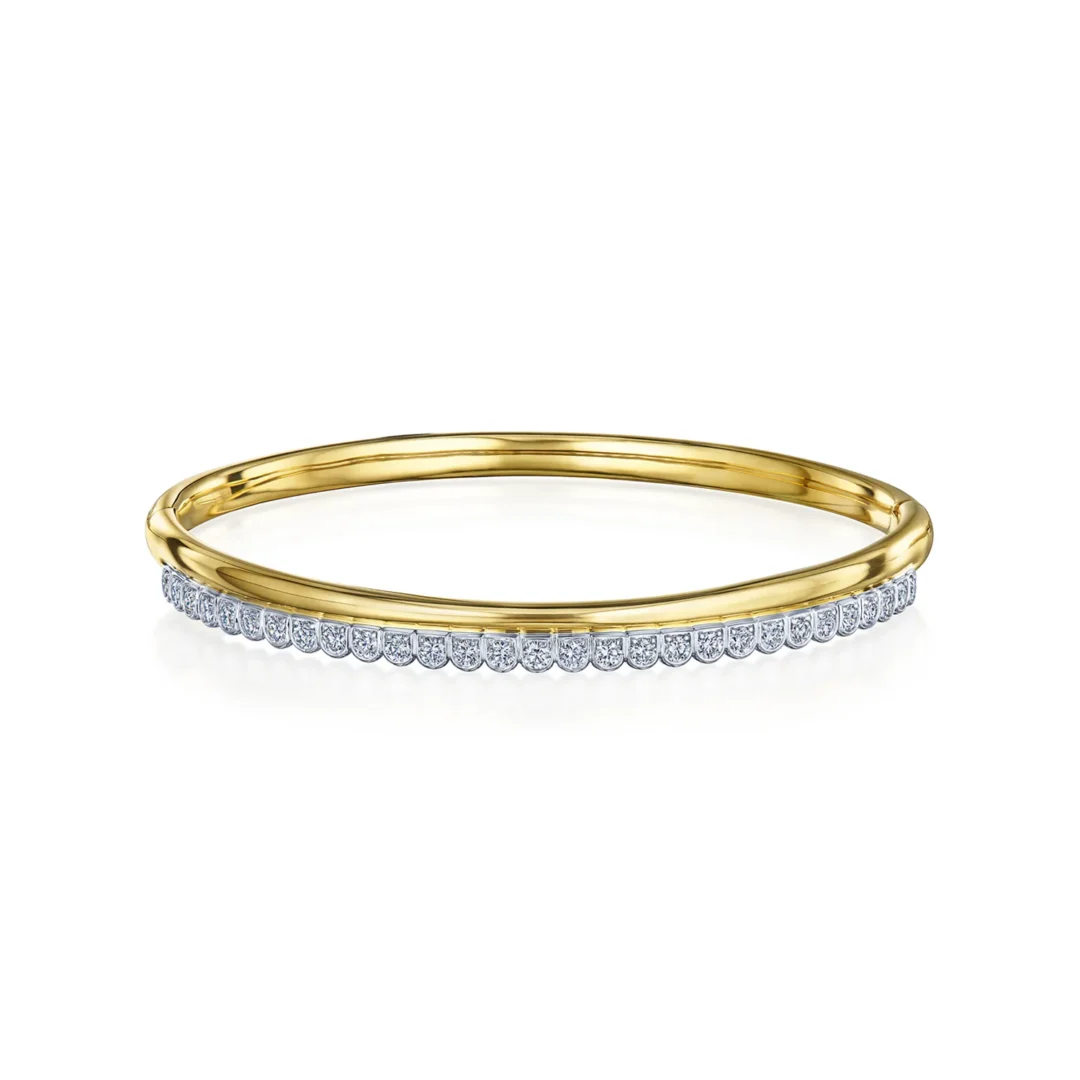 Sirena Bangle with Diamonds