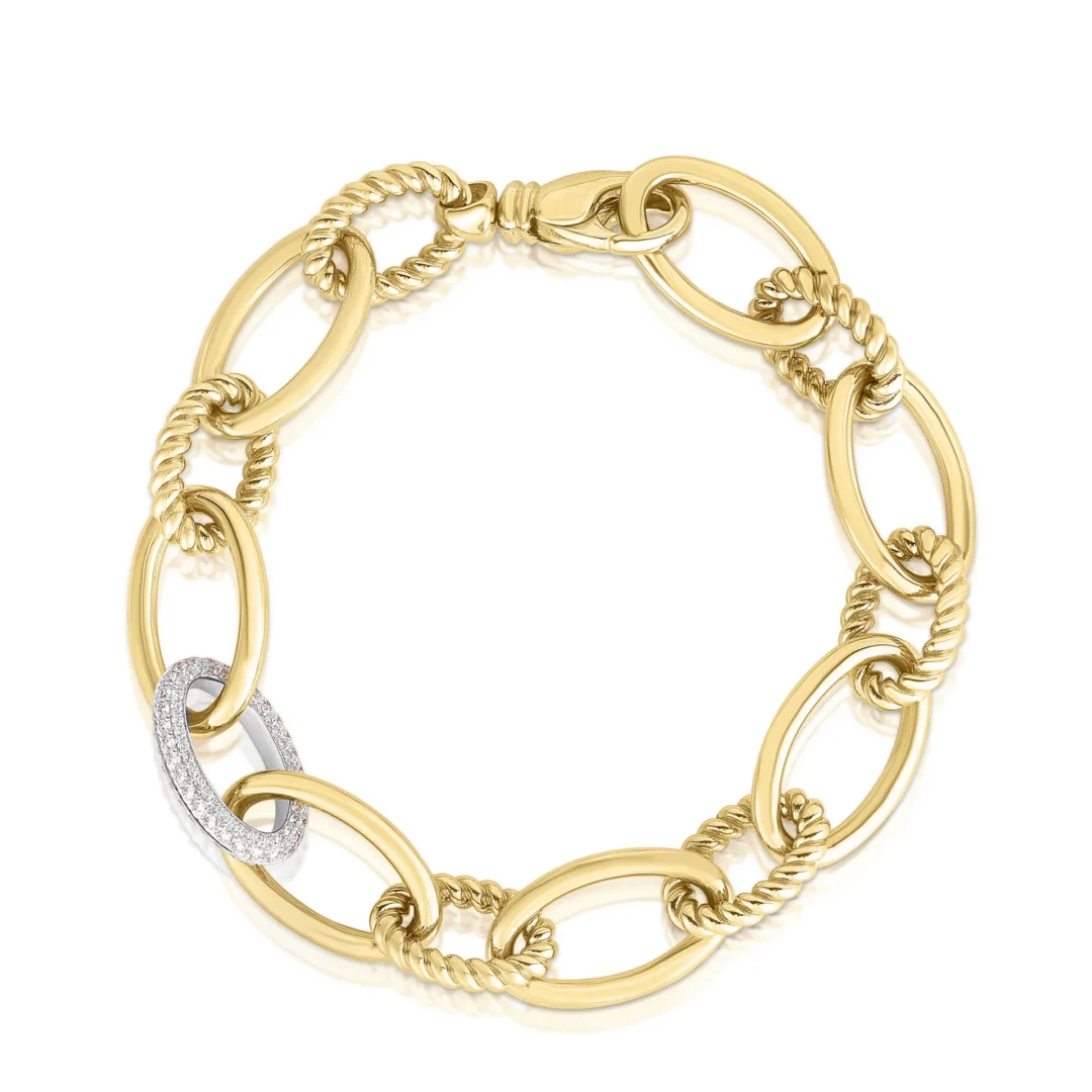DIAMOND LINK BRACELET