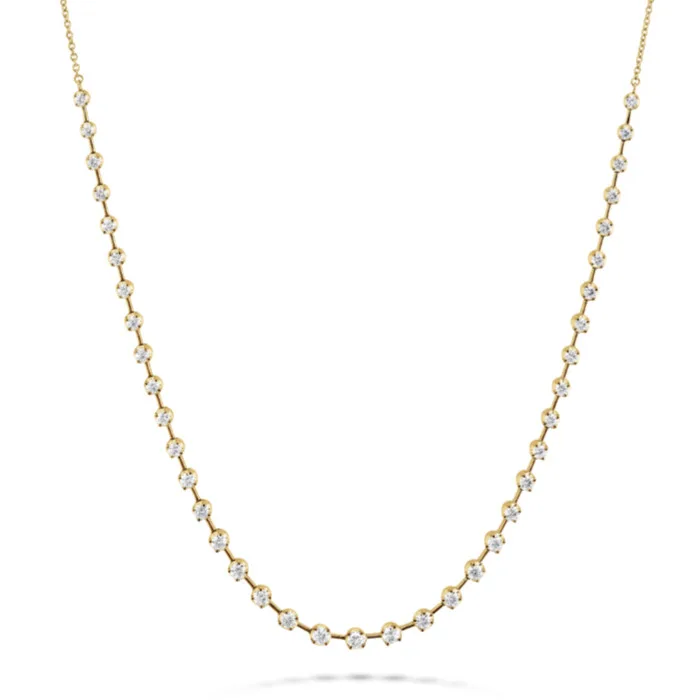 Serena Diamond Station Necklace