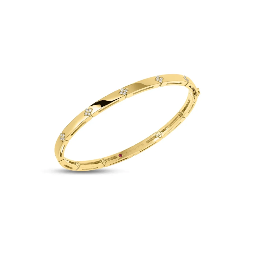LOVE IN VERONA DIAMOND ACCENT NARROW BANGLE