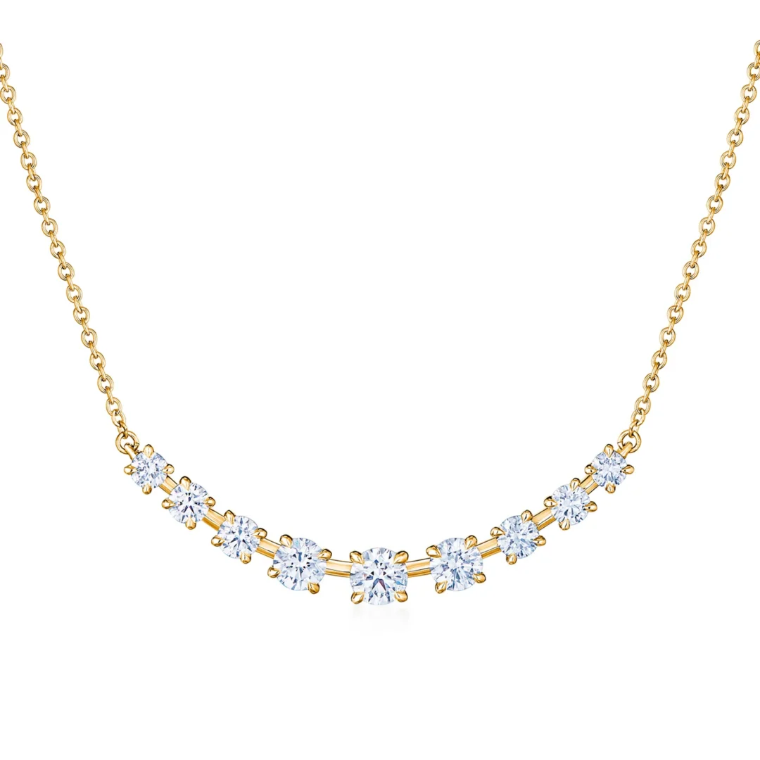 Starry Night Nine-Stone Demi Necklace