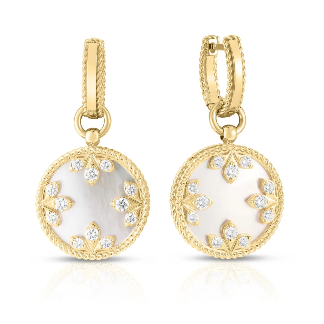 VENETIAN MEDALLIONS DROP EARRINGS