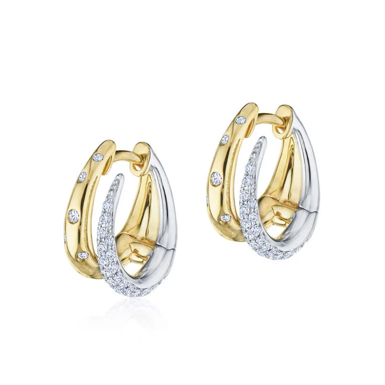 ORBIT HOOP EARRINGS